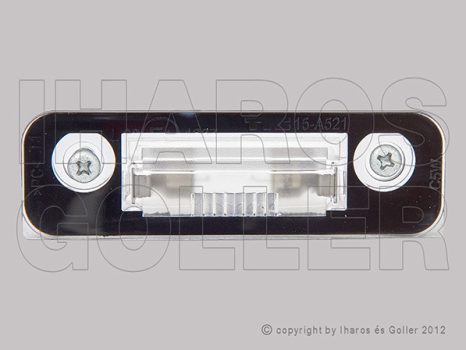 Ford Fiesta 2002.04.01-2005.09.30 Rendszámtábla világítás (1A13)