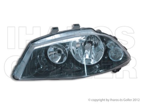 Seat Cordoba 2002.09.01-2008.02.28 fényszóró H3/H7 bal s.szürke házas 06.2- (motoros állítás, motor nélkül) VALEO (04UI)