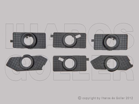 Ford Fiesta 2017.06.01- Szenzor tartó szett első lökhárítóba (6 db) (1J8N)
