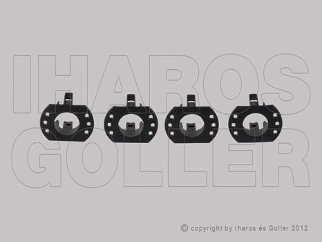 BMW 3 (E90, E91) 2005.03.01-2008.08.31 Szenzor tartó első lökhárítóba (4 db) (15DI)