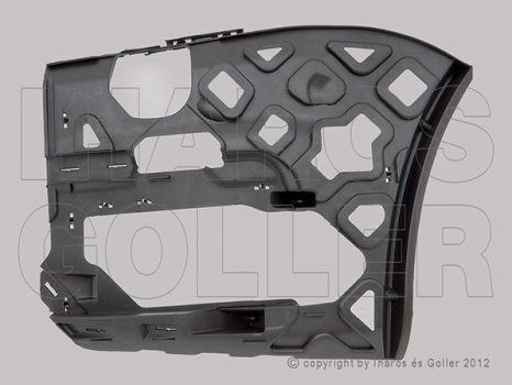 VW Caddy III 2015.06.01-2020.08.30 Első lökhárító tartó bal, külső (lökhárítóba) (1L7P)