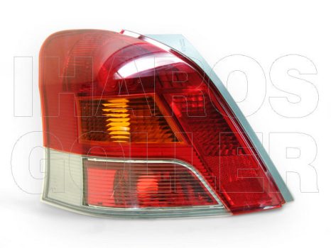 Toyota Yaris 2009.01.01-2011.10.15 Hátsó lámpa üres bal, sárga vill. (LED-es)  (0X37)