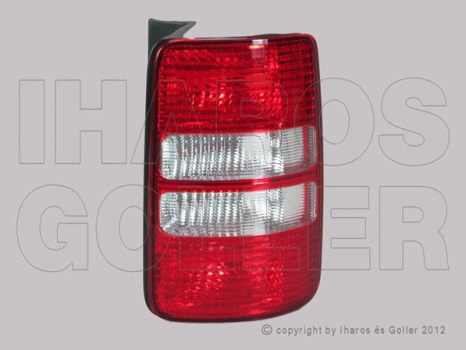 VW Caddy III 2010.01.01-2015.05.30 Hátsó lámpa üres jobb piros (1 hátsó ajtós) (0WB2)