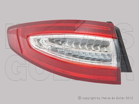 Ford Mondeo 2015.01.01-2019.02.04 Hátsó lámpa kpl. bal, külső (4 ajtós) LED (19IF)