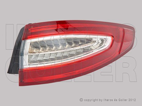 Ford Mondeo 2015.01.01-2019.02.04 Hátsó lámpa kpl. jobb, külső (5 ajtós) LED (19IE)