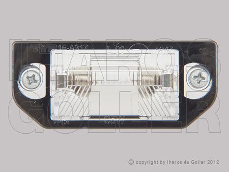 VW Passat (B5) 1996.10.01-2000.10.31 Rendszámtábla világítás kpl. (KOMBI) (1EAU)