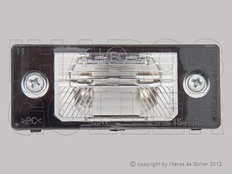 VW Bora 1998.11.01-2005.12.31 Rendszámtábla világítás kpl. (1CL5)