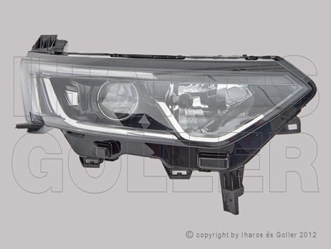 Renault Koleos 2016.12.01- Fényszóró 2H7/LED jobb (motorral) DEPO (1G3M)