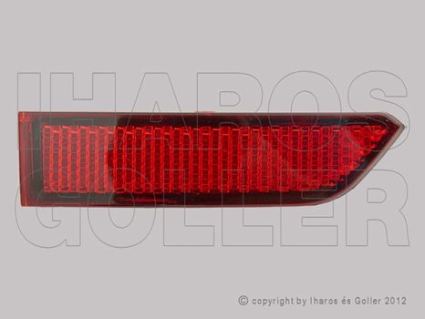 VW Tiguan 2016.01.04- Hátsó prizma a lökhárítóba külső bal (rövid) (1DWF)