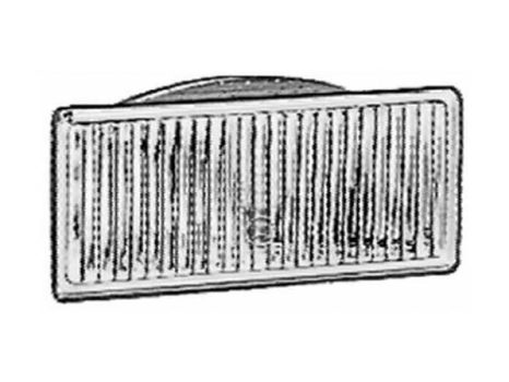BMW 3 (E30) 1982.12.01-1990.12.31 Ködfényszóró betét jobb  (0NEK)