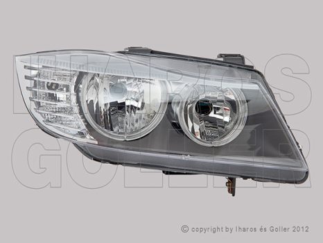 BMW 3 (E90, E91) 2008.09.01-2011.10.31 fényszóró 2H7 jobb fekete házas4a.+ Kombi (motorral) TYC (01BH)