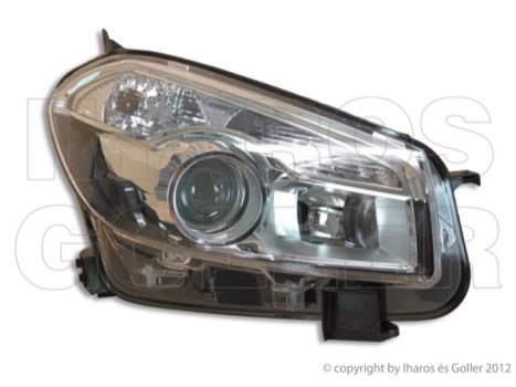 Nissan Qashqai J10 2010.05.01-2013.11.30 Fényszóró 2H7 jobb (motorral) TYC (00Z6)