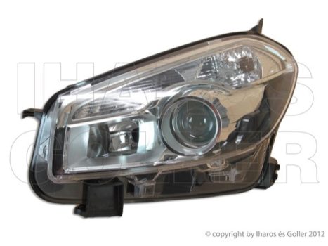 Nissan Qashqai J10 2010.05.01-2013.11.30 Fényszóró 2H7 bal (motorral) TYC (00Z7)