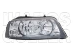   Seat Alhambra 2000.09.01- Fényszóró H1/H7 jobb, fekete házas (motorral) TYC (0S4T)