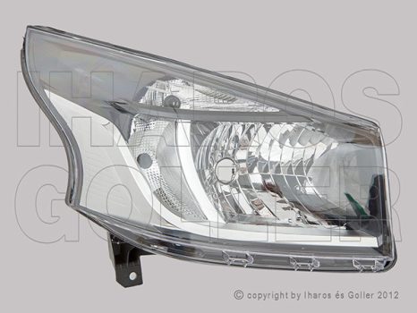 Fiat Talento 2016.05.01- Fényszóró H4 (motorral) jobb TYC (1G0A)