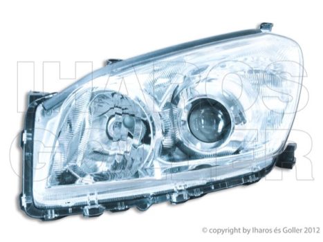 Toyota RAV-4 XA30 2009.01.02-2010.04.30 Fényszóró H11/HB3 bal (motorral) DEPO  (0ZL7)