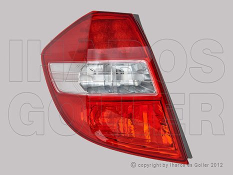 Honda Jazz 2011.05.01-2014.12.31 Hátsó lámpa üres bal LED-es -13 (1HX5)