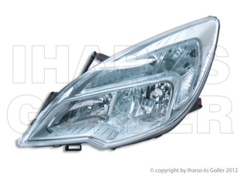 Opel Meriva B 2009.09.01-2014.06.30 Fényszóró H7/H1 jobb (motorral) DEPO (0410)