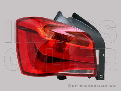 BMW 1 (F20,F21) 2015.01.01-2019.09.01 Hátsó lámpa üres bal, P21W/LED DEPO (1AKG)