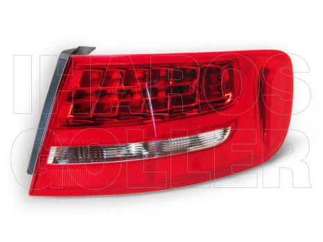 Audi A4 2007.11.01-12.01.31 Hátsó lámpa üres külső jobb, LED-es (Kombi) DEPO (0413)