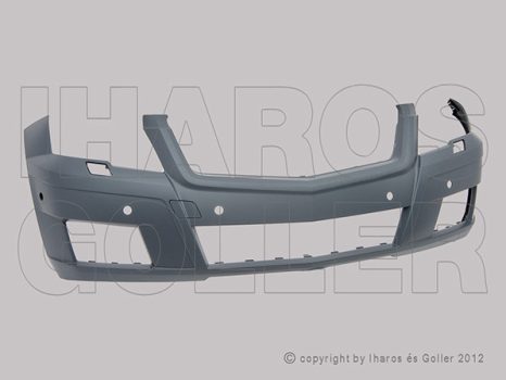 Mercedes GLK(X204) 2008.06.01-2015.06.01 Első lökhárító alapozott, fsz.mosós, szenzoros  (1G1I)