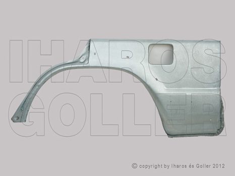 Mitsubishi Pajero V10-40 1991.04.01-1996.12.31 Hátsó sárvédő javítóív bal 5 ajtóshoz (1J08)