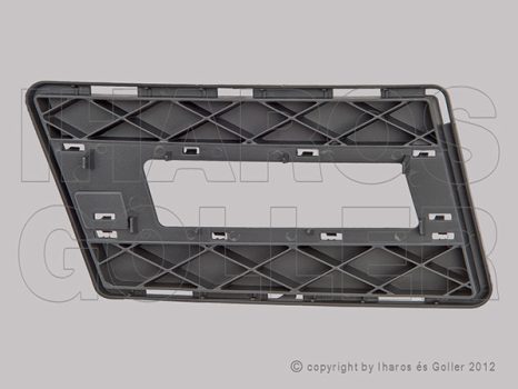 Mercedes GLK(X204) 2008.06.01-2015.06.01 Rács a lökhárítóba jobb,övid egyenes nappalif. (1G2D)