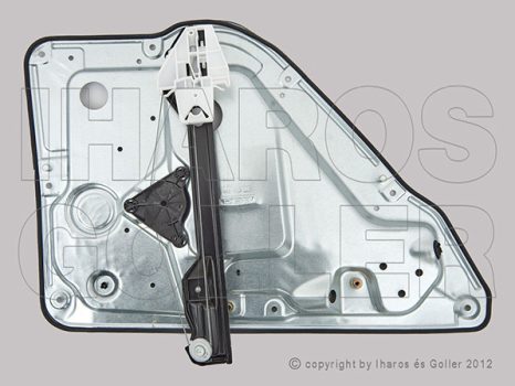 Skoda Fabia 1999.08.01-2007.04.30 Ablakemelő panellal, motor nélkül, jobb hátsó (08GR)