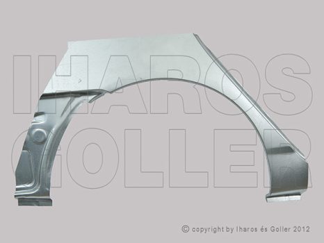 Toyota Corolla (E120) 2002.01.01-2004.05.31 Hátsó sárvédő javítóív jobb 4 ajtós(amerikai kiv.) (15N0)