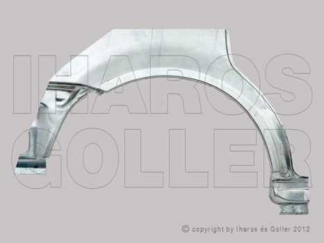 VW Passat (B5) 1996.10.01-2000.10.31 Hátsó sárvédő javítóív jobb (kombi) (1FVP)