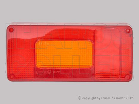 Hátsó lámpa búra bal DURO ATERA (0SAL)