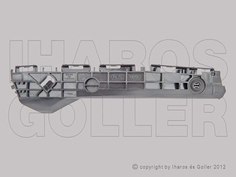 Toyota Yaris 2011.10.15-2014.06.30 Hátsó lökhárító tartó, bal (1F2A)