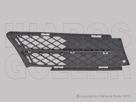 BMW 3 (E90, E91) 2005.03.01-2008.08.31 Rács a lökhárítóba jobb, automata váltós (1G2R)