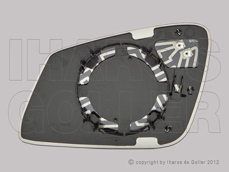 BMW 1 (F20, F21) 2011.01.01-2014.12.31 Tükörlap cserélhető jobb, domború, fűthető (1MIG)