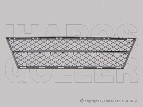 BMW 5 (E60, E61) 2003.07.01-2010.10.01 Rács a lökhárítóba közép (07.04-) (1F62)