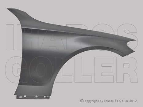 Mercedes C (W205) 2014.03.01-2018.08.30 Első sárvédő jobb (15II)