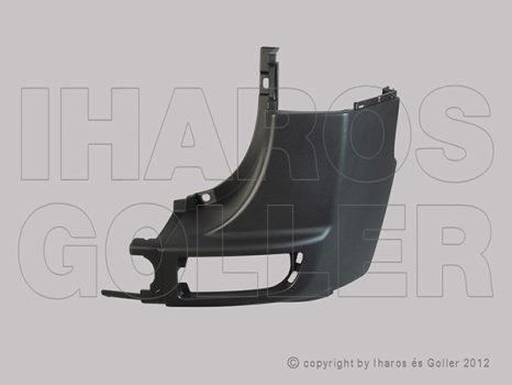 Mercedes Sprinter (W906) 2006.06.01-2013.09.07 Hátsó lökhárító sarok jobb, ködlámpa lyukkal (12R9)