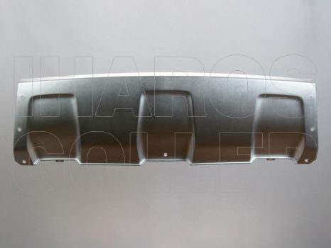 Dacia Duster 2010.02.01-2013.05.31 Első lökhárító alsó spoiler, ezüstre fényezett (0ZXH)