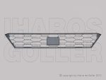 Seat Ibiza 2017.06.01- Rács a lökhárítóba alsó (1DUW)