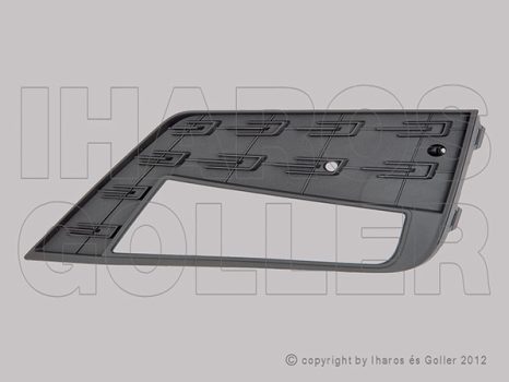 Seat Leon 2017.01.01-2020.02.01 Rács a lökhárítóba jobb (ködlámpás) (1K0R)
