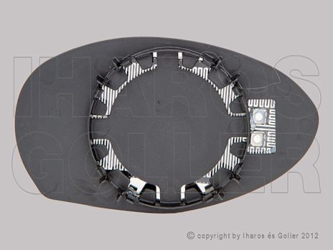Alfa-Romeo 147 2000.10.01-2004.10.31 Tükörlap cserélhető bal, aszférikus,fűthető (0WRU)