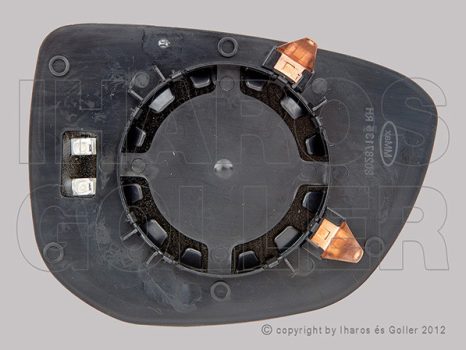 Citroen C4 Cactus 2014.04-2018.04.10 Tükörlap cserélhető bal, domború, fűthető (13CA)