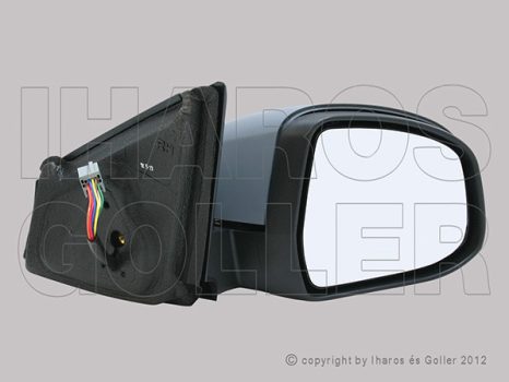 Ford Mondeo 2007.04.01-2014.12.31 Visszapillantó tükör bal elektromos  állítás domború fűthető fényezendő villogós 12/6p. (0WC0)