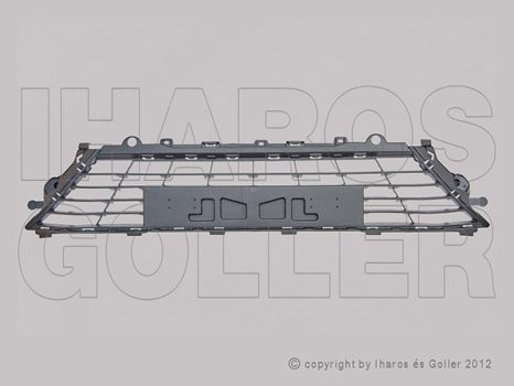 Renault Megane 2016.03.01-2020.10.08 Rács az első lökhárítóba (4/5 ajtós) (18YK)