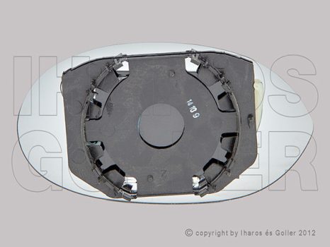 Lancia Y 1996.01.01-2000.10.31 Tükörlap cserélhető bal domború (0CW0)