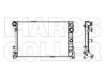   Mercedes C (W204) 2007.01.01-2016.12.31 Vízhűtő (manuális váltó) R (0U34)