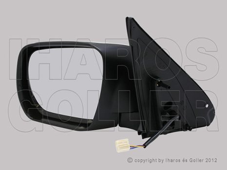 Suzuki Maruti 1986.01.01- Visszapillantó tükör bal, elektromos  állítható, fényezhető (09NF)