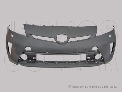 Toyota Prius 2012.05.01-2015.12.30 Első lökh. alapozott, FSZ mosó lyukkal (117D)