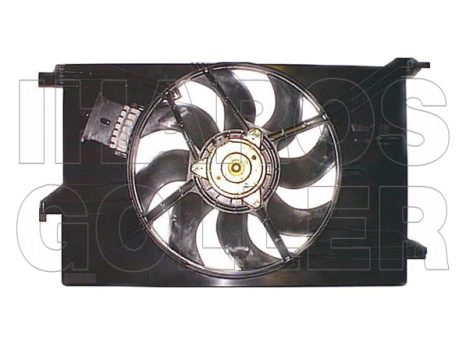 Opel Signum 2002.09.01-2005.08.31 Hűtőventilátor kpl. (benzines mot. szimpla) (0T64)