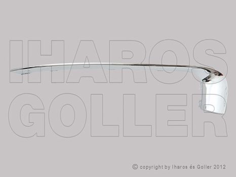 Opel Insignia 1/1 2008.09.01-2013.08.31 Első lökhárító díszléc bal, króm (1E0B)